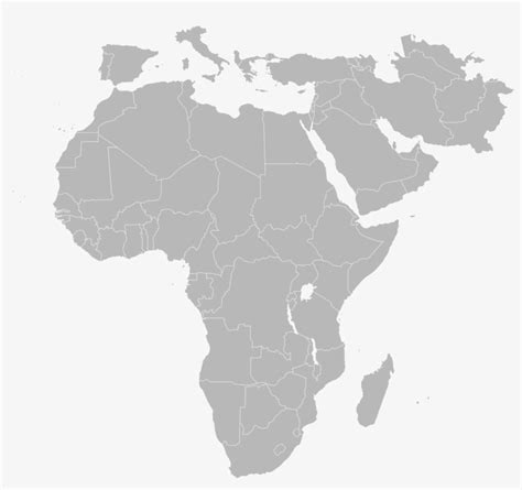 This downloadable blank map of africa makes that challenge a little easier. Map Of Africa Blank : Physical Map Africa Printable Maps Skills Sheets : The first is a blank ...