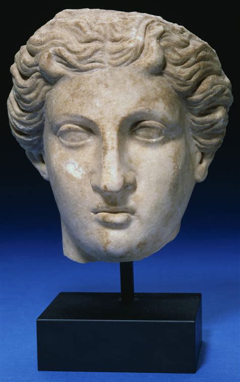 Roman Marble Head Of A Goddess Circa 2nd Century Ad Posters And Prints