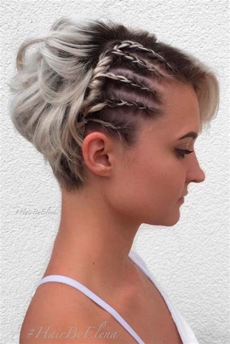 Washing, drying and detangling take significantly less time as well. Easy braiding hairstyles for short hair - Hairstyles for Women