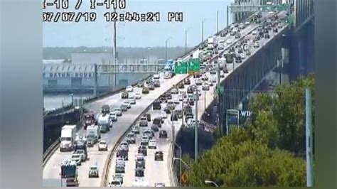 Right Lane On I 10 West On Mississippi River Bridge Now Open Following