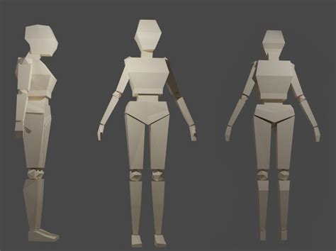 Low Poly Character Part Low Poly Character Low Poly Low Poly Models