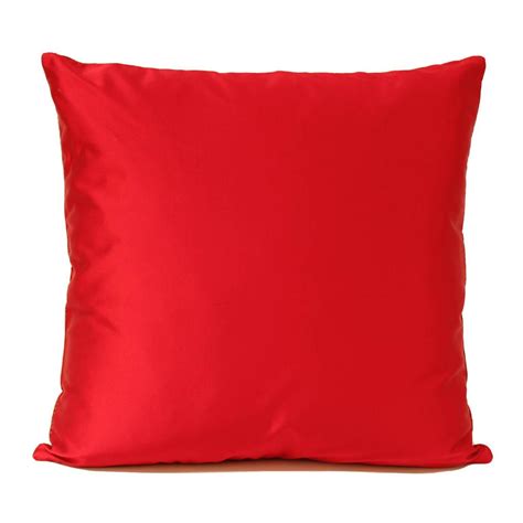 Large Red Perforated Leather Pillow For Sale At 1stdibs