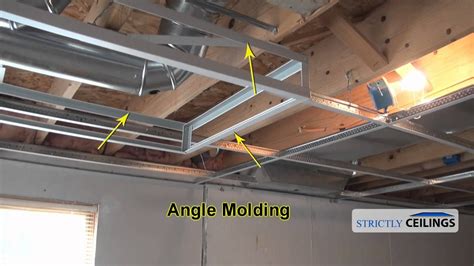 Venting a bathroom through sips fine mon sources of ceiling stains star how to replace a bathroom fan light an exhaust fan during a bathroom remodel hiding ugly drop ceiling grid. 21 Awesome How To Install A Drop Ceiling In A Basement ...