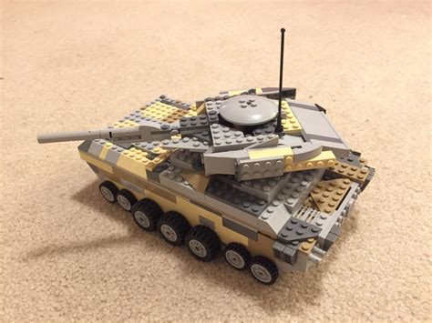 I Made This Cots Lego Tank With Wheels Because I Dont Have Tracks Yet