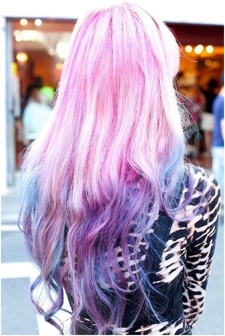 long ombre hairstyles funky hair color ideas popular haircuts