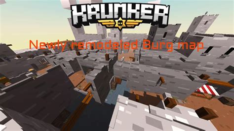 Krunker Io Newly Remodeled Burg Map Gameplay YouTube