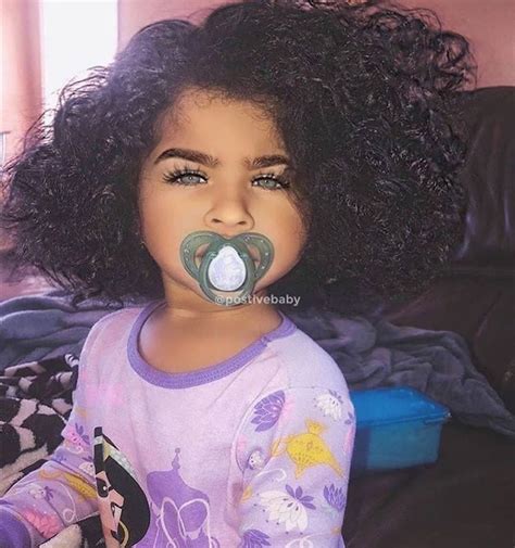 This tag is for the more natural effect of curly hair. Instagram | Baby hairstyles, Light skin girls, Natural ...
