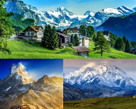 16 Most Beautiful Mountains In The World The Gorila