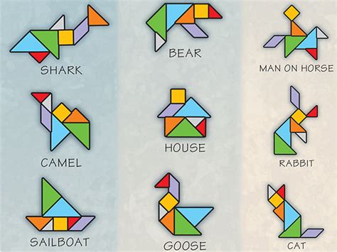 Basic homework on finding area of three types of shape. Tangram Homework - GeoGebra