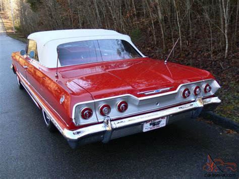 1963 Chevrolet Impala Convertible Ss 409