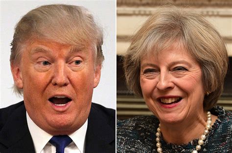 Theresa May Says She Wont Be Afraid To Challenge Donald Trump