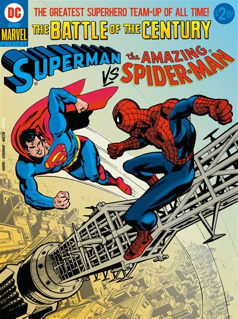 superman vs spider man cover by andru giordano and austin catspaw dynamics