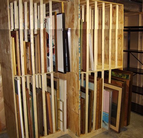 I hope you found today's post useful. Build a Rack for Storing Your Paintings