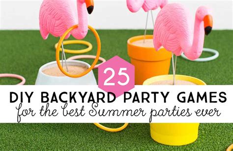 25 Diy Backyard Party Games For The Best Summer Party Ever