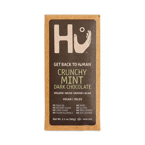 Hu Organic Chocolate Bar Crunchy Mint Thrive Market