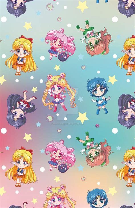 Chibi Sailor Moon Wallpapers Top Free Chibi Sailor Moon Backgrounds