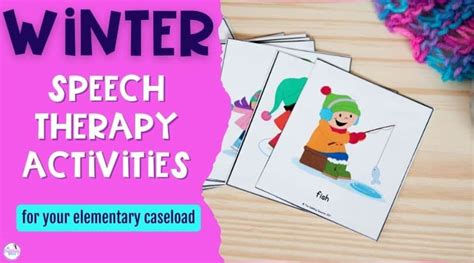 Winter Speech Therapy Activities Thedabblingspeechie