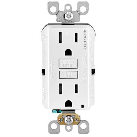 Leviton 15 Amp 125 Volt Duplex Self Test Smartlockpro Tamper Resistant