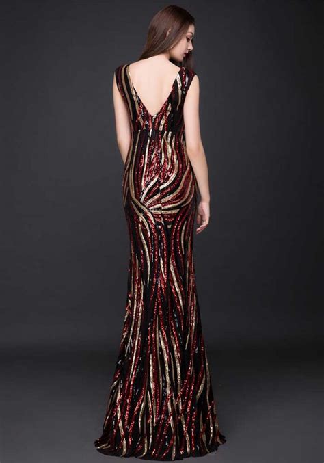 Multi Coloured Dress With Slit 255 12a Bu Boutique