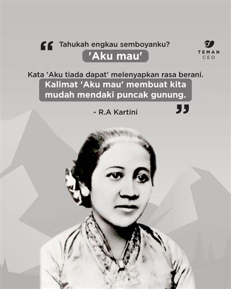 Motto Hidup Ra Kartini Cocok Untuk Wanita Masa Kini