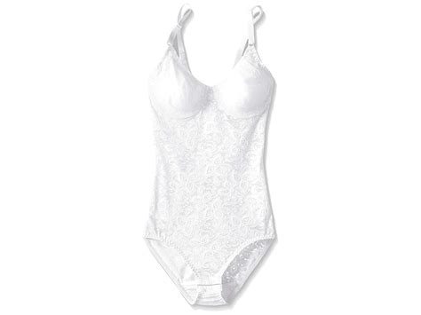 Bali Womens Shapewear Lace N Smooth Body Briefer 36d White Size 36d