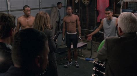 Auscaps Titus Makin Jr Shirtless In The Closer Necessary Evil
