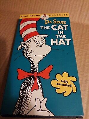 DR SEUSS THE Cat In The Hat VHS Sing Along Classics Animated 4 03