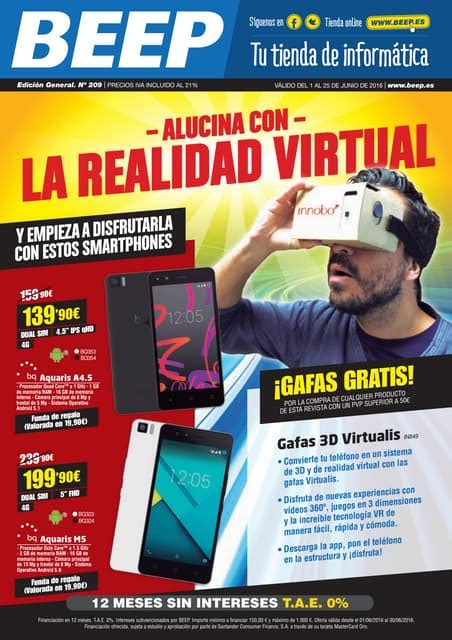 Catálogo Beep Alucina Con La Realidad Virtual