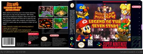 Super Mario Rpg Snes Box Art Cover By Vgmaster