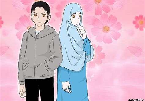 Di samping itu, kartun yang ada sekarang mempunyai banyak tema cerita mulai dari komedi, petualangan, aksi, dan lain sebagainya. Wow 10 Gambar Kartun Lucu Pasangan Muslim- Wallpaper ...