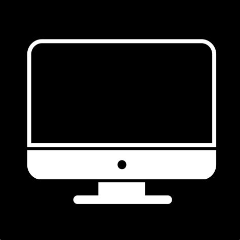 Computer Icon Png White