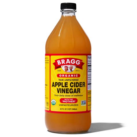 Bragg Apple Cider Vinegar Raw Unfiltered And Unpasteurized With Mother
