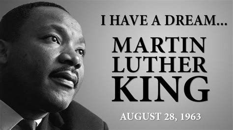 I Have A Dream Martin Luther King