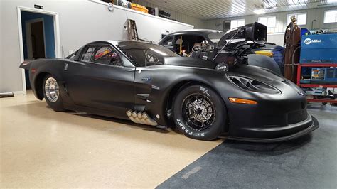 Kyle Huttels New C6 Drag Radial Corvette By Xtreme Race Cars