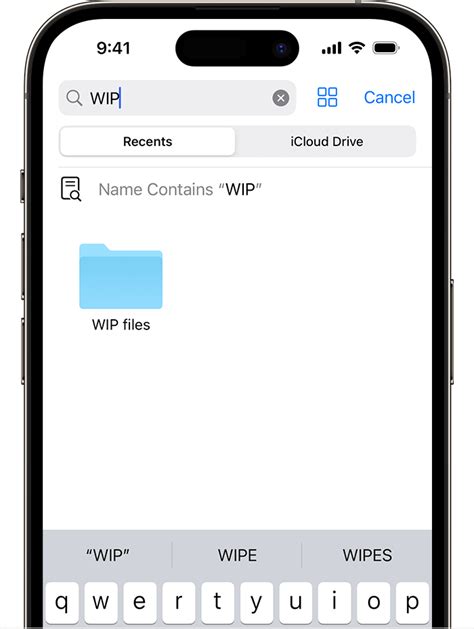 Find Files On Your Iphone Or Ipad In The Files App Apple Support Uk