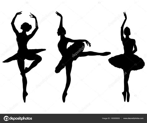 Silhouettes Of Ballerinas — Stock Photo © Olacherry 160065650