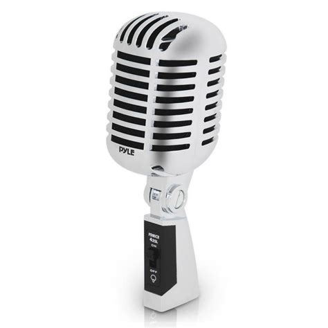 Techadict ️ Classic Retro Dynamic Vocal Microphone Old Vintage Style