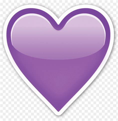 Free Download Hd Png Emoji Purple Heart Png Image With Transparent Background Toppng