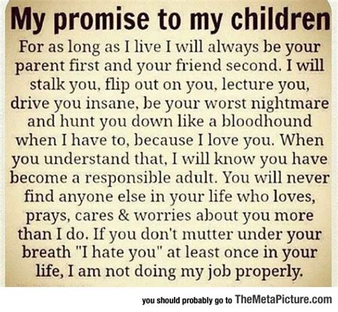 Promise To My Children