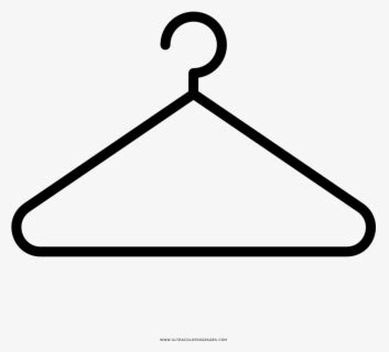 Hanger Coloring Page Vector Graphics Free Transparent Clipart