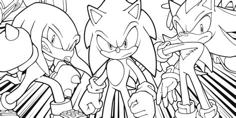 Adult Sonic The Hedgehog Coloring Book Coming This Fall Coloring Home