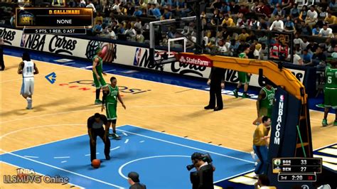 Nba 2k13 Gameplay Celtics Vs Nuggets Youtube
