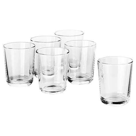 Buy Digital Shoppy Glass Tumbler Set Clear Glass 20 Cl 7 Oz 6 Pack Online At Low Prices In