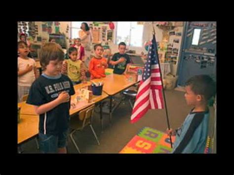 Has your child memorized the pledge of allegiance? Children Pledge Allegiance - YouTube