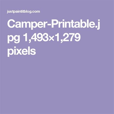Camper Pixel Printables