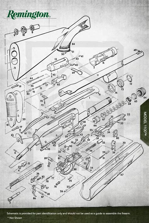Model 1100 1100 G3 Shotguns Remington Replacement Parts Oem
