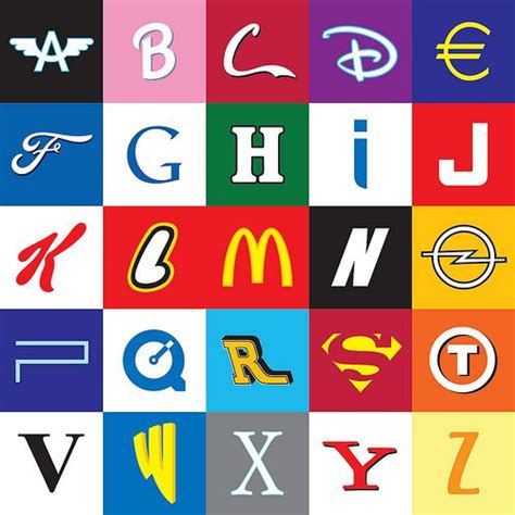 Logo Alphabet A To Z