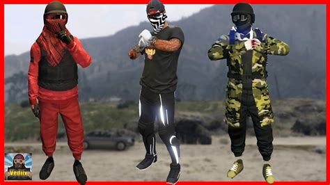 Gta 5 Online Top 3 Rngtryhard Outfits Tronhose Tshirt Bekommen