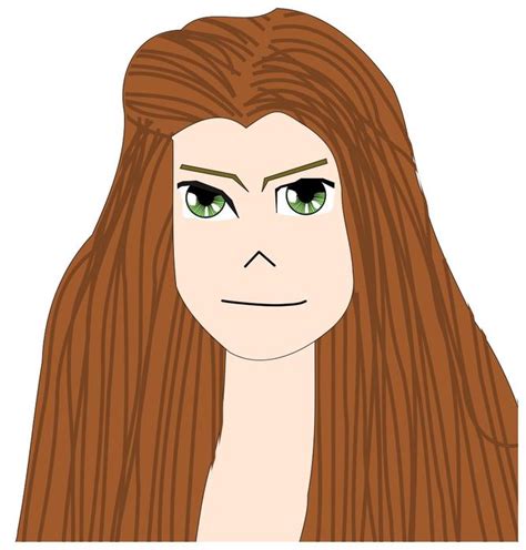 Comic Character Long Hair Girl Drawing Free Image Download