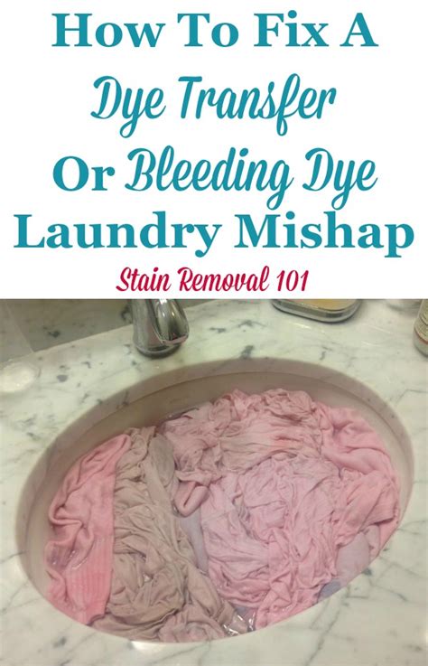 Finally, if you have a piece of brand new clothing that is colored or features both light and dark colors, wash it in cold water to prevent the colors from running. How To Fix A Dye Transfer Or Bleeding Dye Laundry Mishap